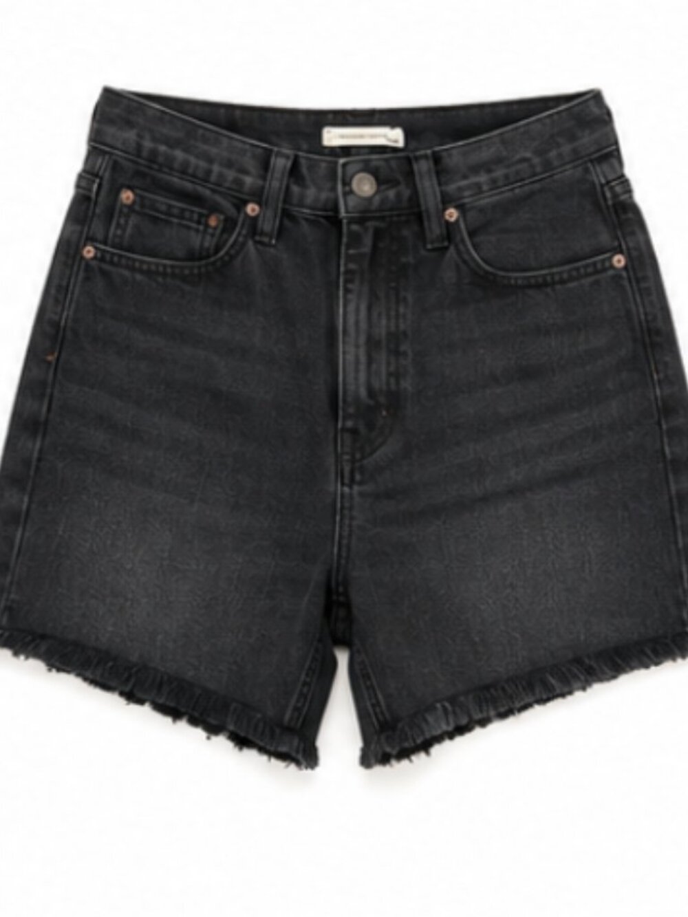 BDG Urban Outfitters Black Jean Shorts Distressed